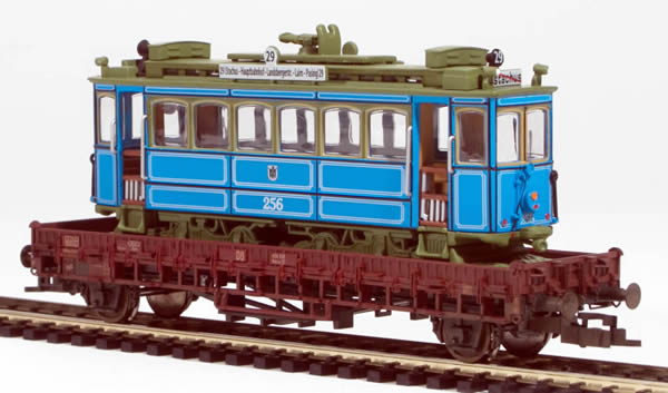 REI Models 5727021 - German Vintage Munich Tram Transport Set  